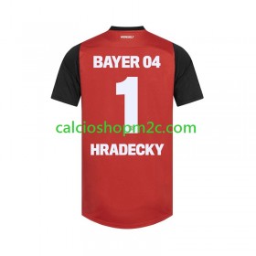Bayer 04 Leverkusen HRADECKY 1 Maglia Prima 2024/2025 Manica Corta
